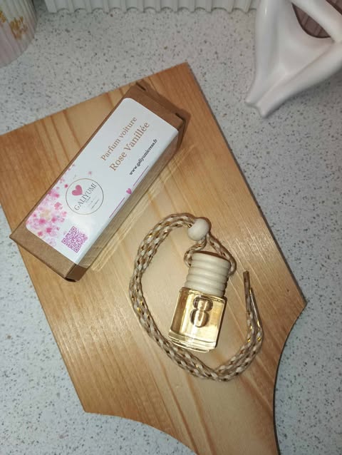 Parfum Voiture – Rose Vanillée