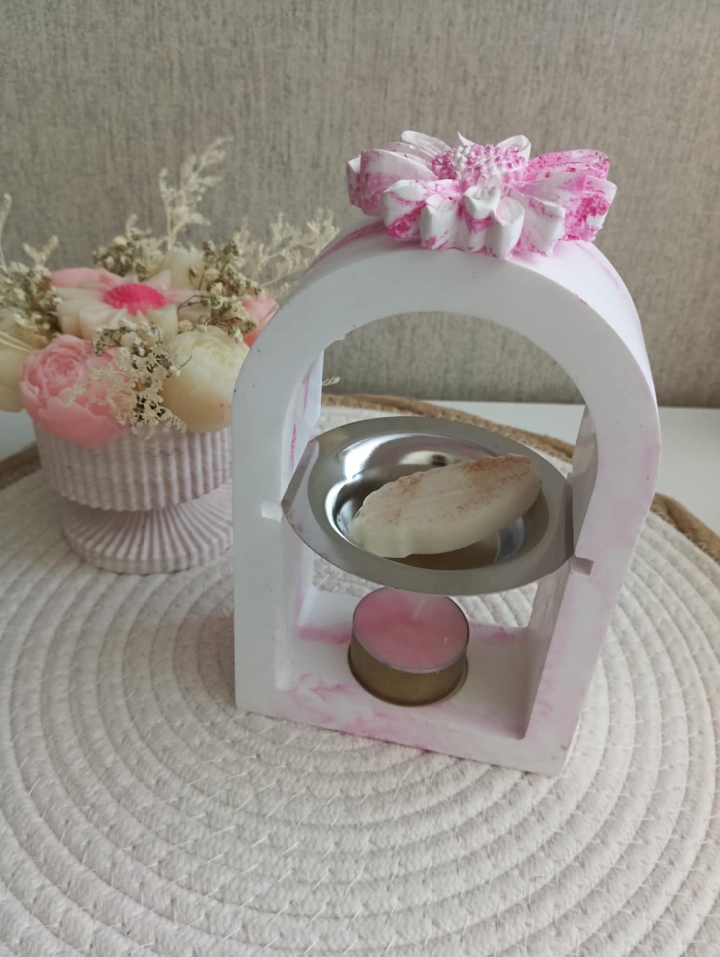 🕯️ Brûleur parfumé artisanal Gabriel – Création Galiyumi Créas