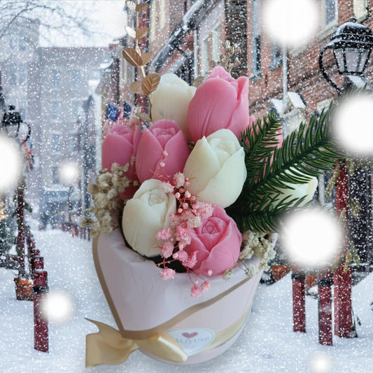 Bouquet de Fondants Parfumés Marguerite – Fleurs Séchées & Création Artisanale