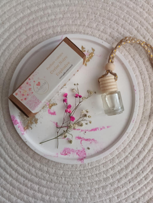 Parfum Voiture – Cerise Noire Explosive | Fruité, intense et irrésistible