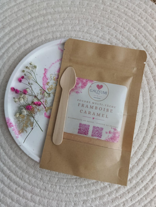 Poudre Multi-Tâche Parfumée – Framboise Caramel | Nettoie, Parfume & Adoucit