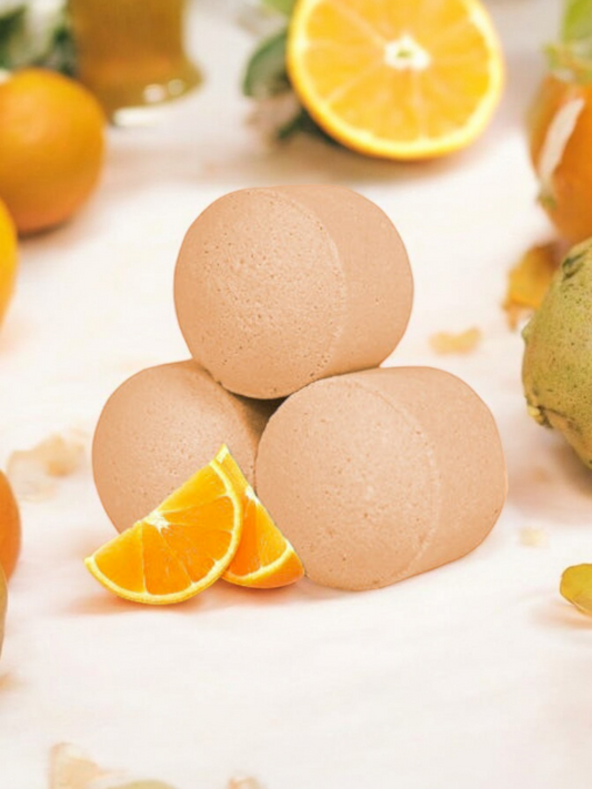 Minis Bombes de Bain – Senteur Orange Fraîche