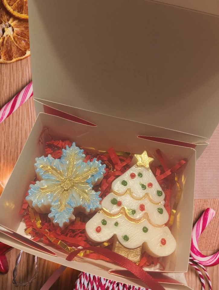 Coffret 2 Gros Fondants Parfumées de Noël – Artisanales & Naturels
